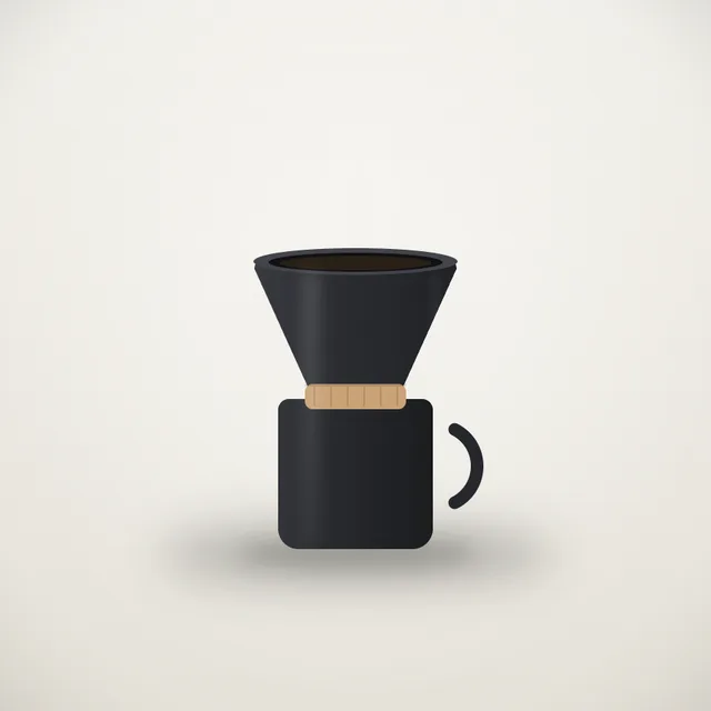 Ceramic pour-over set